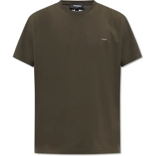 Cotton T-shirt , male, Sizes: XL, S, 2XL, M, L - Dsquared2 - Modalova
