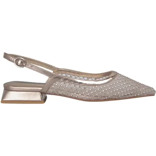 Glitzernde flache Schuhe - Alma en Pena - Modalova