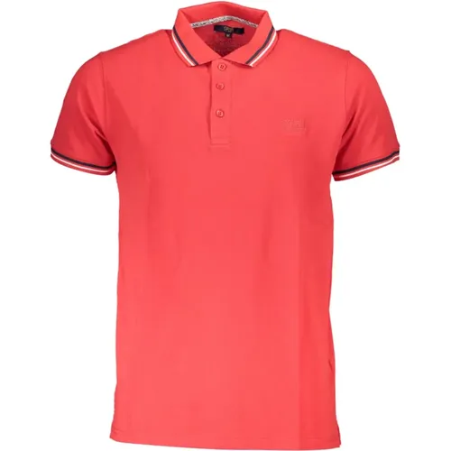 Rotes Polo-Shirt mit Kurzen Ärmeln , Herren, Größe: 2XL - Cavalli Class - Modalova