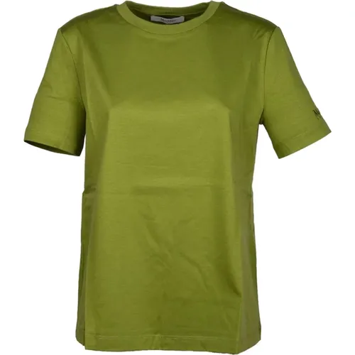 Cosmo Cotton Modal T-shirt , female, Sizes: S - Max Mara - Modalova