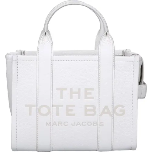 Cotton/Silver Handbag Tote Bag , female, Sizes: ONE SIZE - Marc Jacobs - Modalova