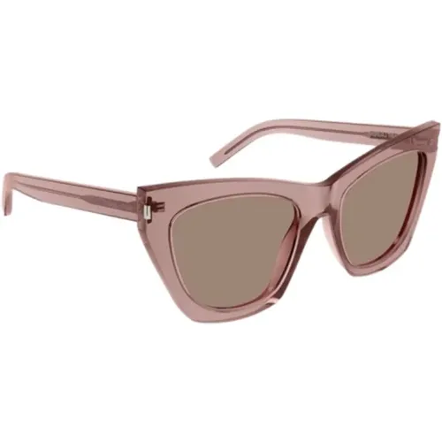 Cat Eye Sunglasses , female, Sizes: ONE SIZE - Saint Laurent - Modalova