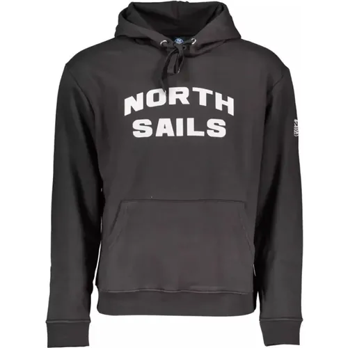 Hooded Sweatshirt with Print , male, Sizes: M, XL, 2XL - North Sails - Modalova