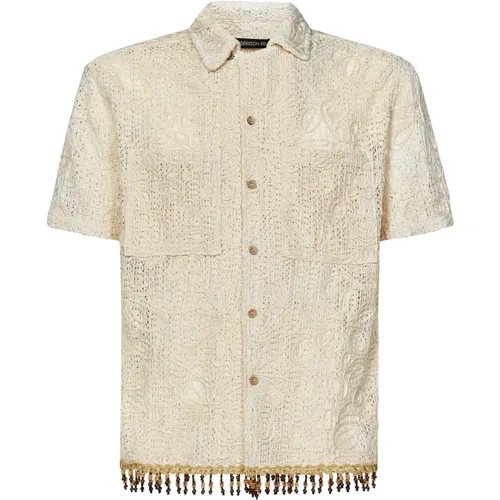 Mens Clothing Shirts Ss24 , male, Sizes: S - Andersson Bell - Modalova
