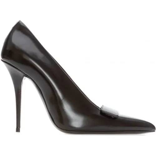 Classic Leather Pumps , female, Sizes: 2 UK, 3 UK, 7 UK, 3 1/2 UK - Saint Laurent - Modalova