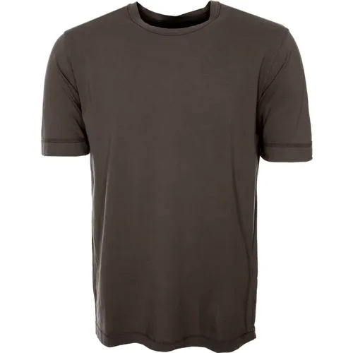 Raphael T-Shirt Used-Look Weich Regular Fit,Vintage T-Shirt mit zerrissenem Ausschnitt - drykorn - Modalova