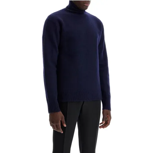 Merino Wool High-Neck Pullover Sweater - Jil Sander - Modalova