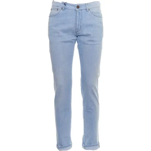 Men's Clothing Jeans Azure Denim Ss24 , male, Sizes: W31, W35, W36, W33, W38, W34 - PT Torino - Modalova