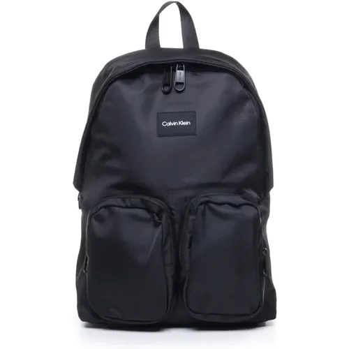 Cotton Elastan Backpack , male, Sizes: ONE SIZE - Calvin Klein - Modalova
