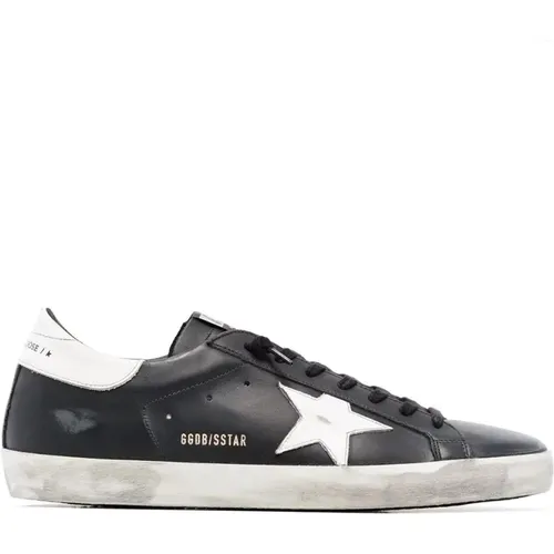 Leather Trainers for Leisure , male, Sizes: 9 UK - Golden Goose - Modalova