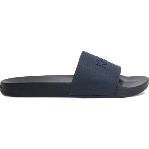 Rubber Flip Flops for Men , male, Sizes: 7 UK, 10 UK - Calvin Klein - Modalova