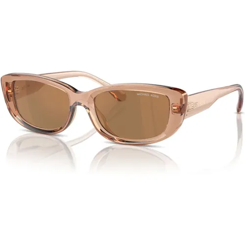 Asheville Sunglasses Transparent , female, Sizes: 54 MM - Michael Kors - Modalova