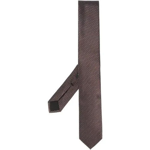 Silk tie , male, Sizes: ONE SIZE - Hugo Boss - Modalova