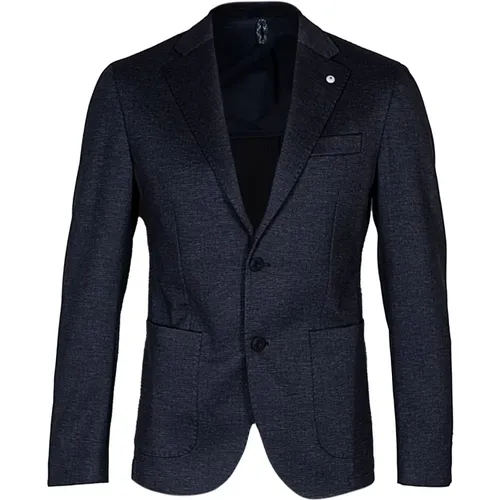 Slim Fit Technical Fabric Suit Set , male, Sizes: M, XL, 2XL - L.b.m. 1911 - Modalova