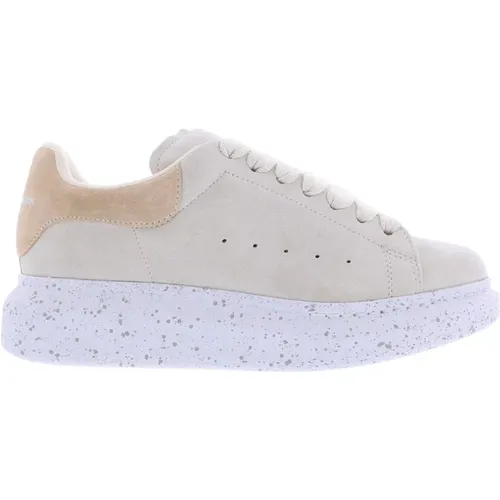 Leather Sneaker S.Gomm , female, Sizes: 3 1/2 UK, 7 UK - alexander mcqueen - Modalova