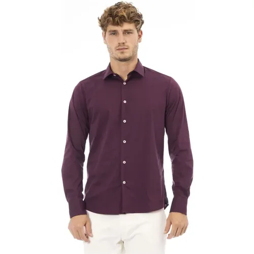 Zeitloses Regular Fit Hemd - Raffinierter Stil , Herren, Größe: 2XL - Baldinini - Modalova