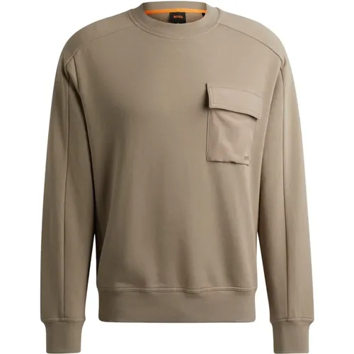 Cargo Pocket Pullover - Hugo Boss - Modalova