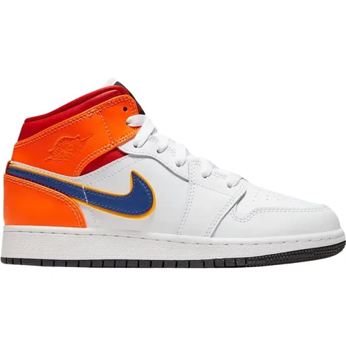 Limited Edition Air Jordan 1 Mid , female, Sizes: 6 UK, 3 UK, 3 1/2 UK, 4 1/2 UK, 5 1/2 UK, 5 UK, 7 UK - Nike - Modalova