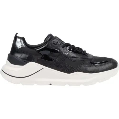 Running Shoes with Silver Accents , female, Sizes: 7 UK - D.a.t.e. - Modalova