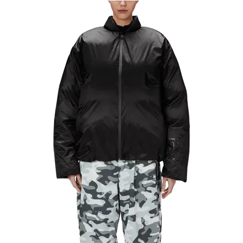 Kevo Puffer Bomber Jacket , male, Sizes: L, S, M, XL - Rains - Modalova
