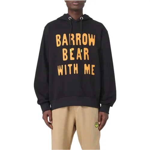 Hoodie Sweatshirt , male, Sizes: M - Barrow - Modalova