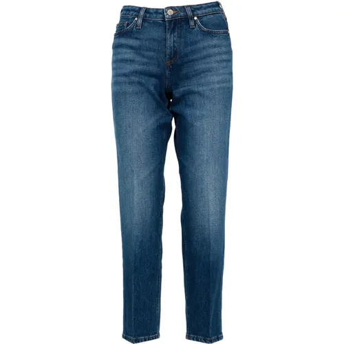 Delavé Denim Jeans Gerades Bein Knöchel , Damen, Größe: W25 - Don The Fuller - Modalova