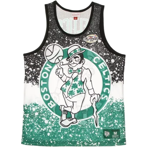 Boston Celtics Basketball Tank Top , Herren, Größe: S - Mitchell & Ness - Modalova