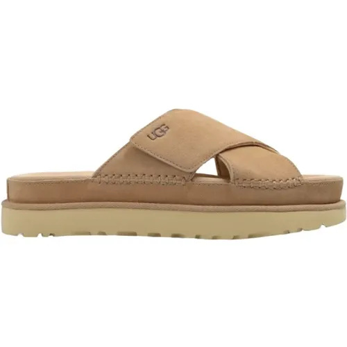 ‘Goldenstar’ slides , female, Sizes: 10 UK, 8 UK, 9 UK, 7 UK - Ugg - Modalova