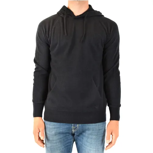 Hooded Sweater , male, Sizes: L, M, XL - Emporio Armani - Modalova