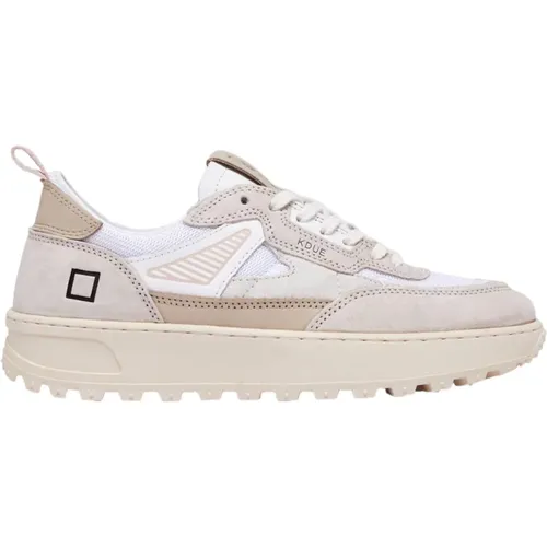 Beige Sneakers , Damen, Größe: 36 EU - D.A.T.E. - Modalova