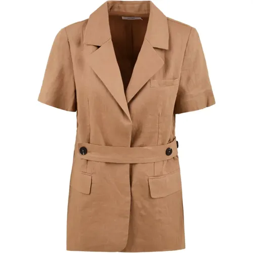 Beige Jacket Model 449401 Mirela 13 , female, Sizes: L, M, S - Notshy - Modalova