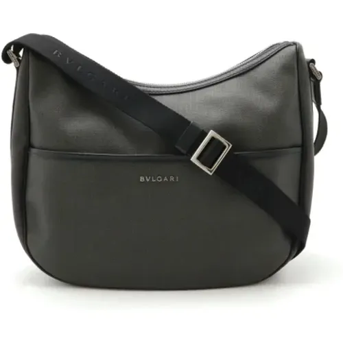 Pre-owned Leather shoulder-bags , unisex, Sizes: ONE SIZE - Bvlgari Vintage - Modalova