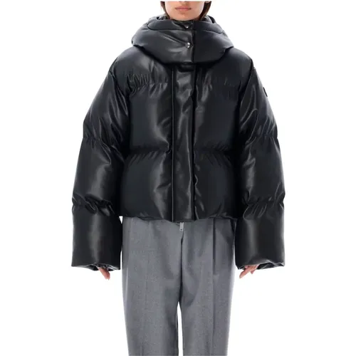 Schwarze Eco Nappa Daunenjacke - Stella Mccartney - Modalova