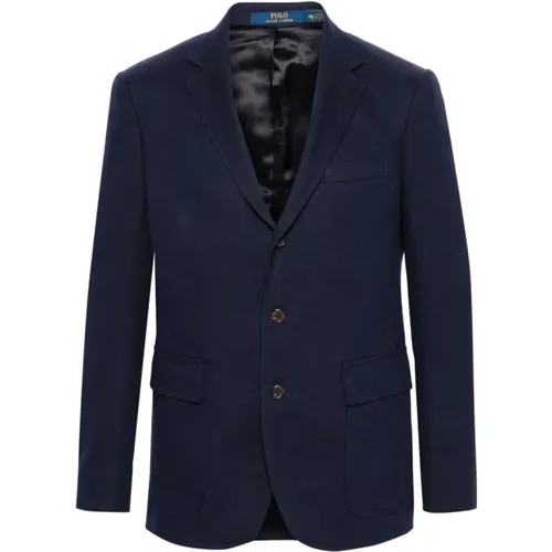 Blaue Jacken mit Dart-Detailing , Herren, Größe: 3XS - Ralph Lauren - Modalova