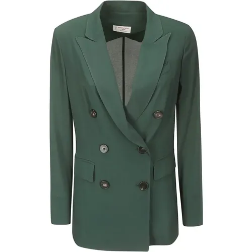 Sophisticated Double-Breasted Jacket , female, Sizes: XS, M, S - Alberto Biani - Modalova