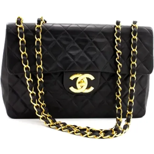 Pre-owned Leather chanel-bags , female, Sizes: ONE SIZE - Chanel Vintage - Modalova