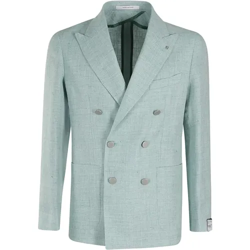 Blazers , male, Sizes: L - Tagliatore - Modalova