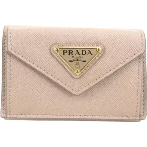 Pre-owned Leather wallets , female, Sizes: ONE SIZE - Prada Vintage - Modalova