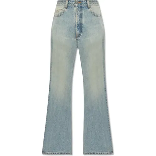 Flared jeans , female, Sizes: W27, W25, W28, W26 - Balenciaga - Modalova