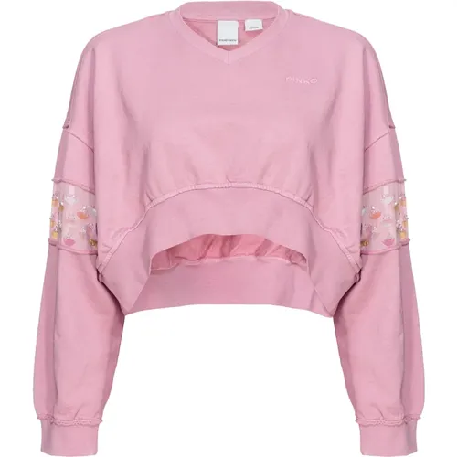 Sweatshirts , female, Sizes: XS - pinko - Modalova