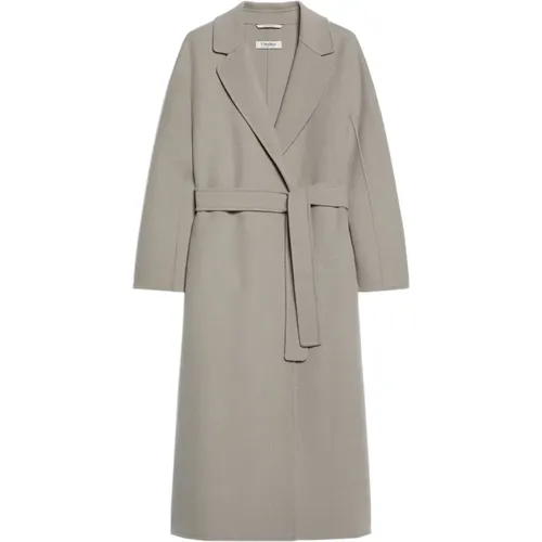 Grey Wool Kimono Sleeve Coat , female, Sizes: 2XS, XS, S - Max Mara - Modalova