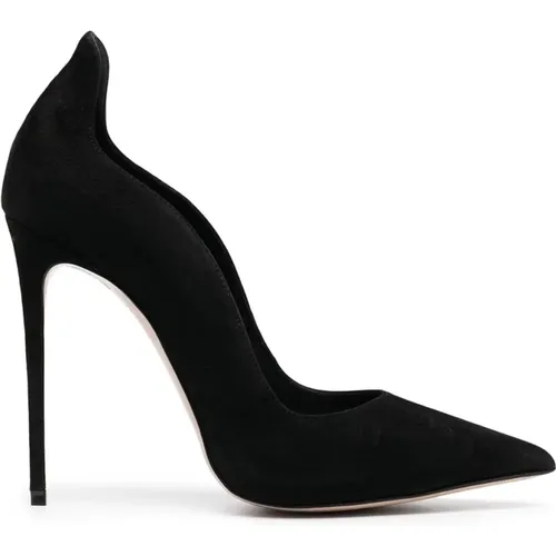 Schwarze Wildleder Ivy 120mm Pumps , Damen, Größe: 36 EU - Le Silla - Modalova