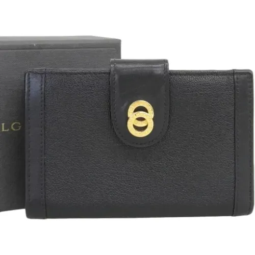 Pre-owned Leather wallets , female, Sizes: ONE SIZE - Bvlgari Vintage - Modalova