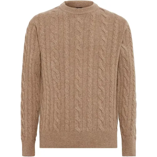 Woll Rundhals Pullover,Woll-Rundhalspullover - Boggi Milano - Modalova