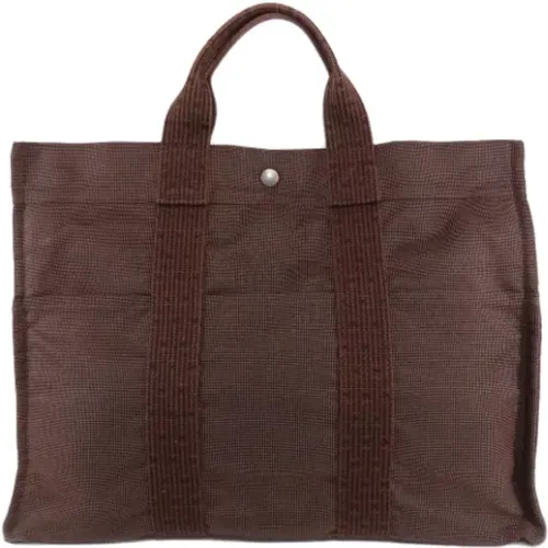 Pre-owned Canvas totes , female, Sizes: ONE SIZE - Hermès Vintage - Modalova