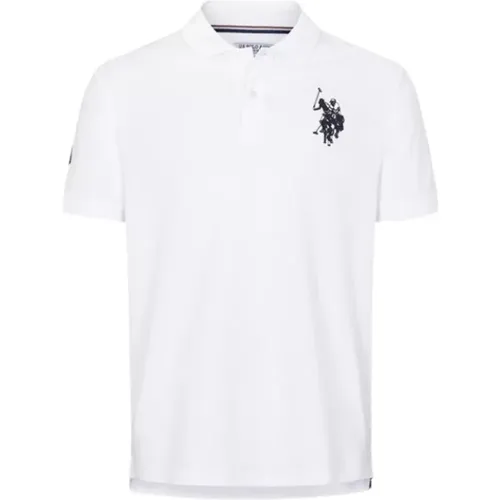 Maxi Logo Polo Shirt , Herren, Größe: L - U.s. Polo Assn. - Modalova