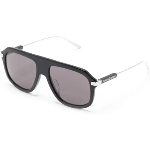 Schwarze Sonnenbrille mit Originalzubehör - Gucci - Modalova