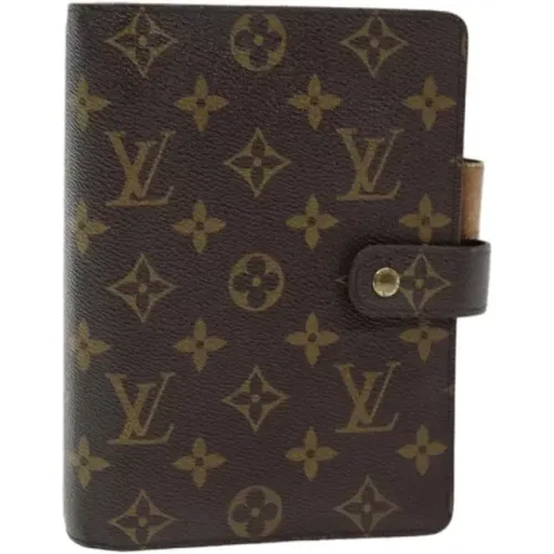 Pre-owned Coated canvas home-office , female, Sizes: ONE SIZE - Louis Vuitton Vintage - Modalova