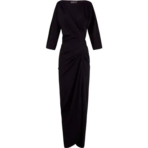 Silk and virgin wool dress , female, Sizes: S, 2XL, L, M, XL - Cortana - Modalova