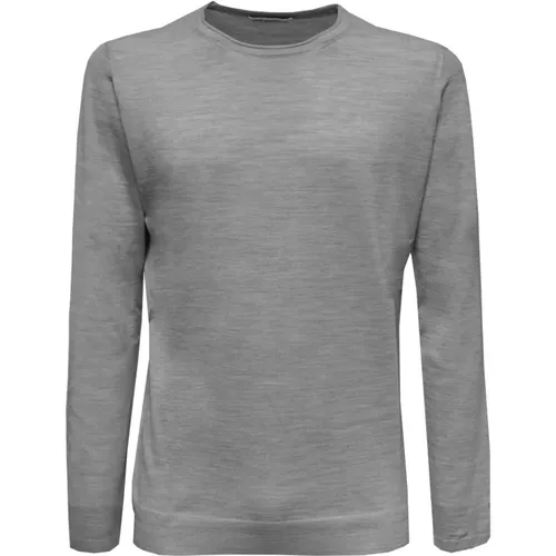 Asche Rundhals Pullover , Herren, Größe: 2XL - GOES BOTANICAL - Modalova